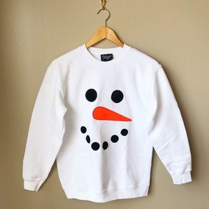 ASOS Vintage Snowman Christmas Sweatshirt